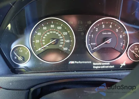 2016 BMW 340I xDrive z USA, uszkodzony, nr VIN WBA8B7C53GK703293